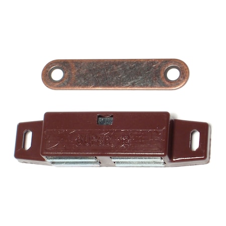 Midwest Fastener #12 Brown Double Magnet Latches 2PK 75766